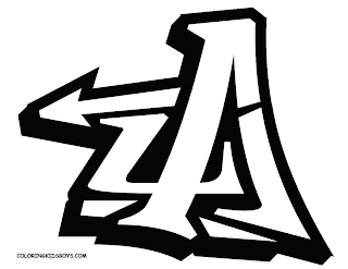 Graffiti Letter A