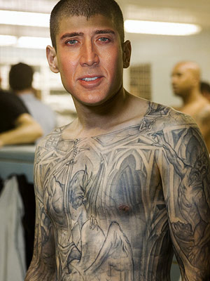 michael scofield tattoo. Nic Cage as Michael Scofield