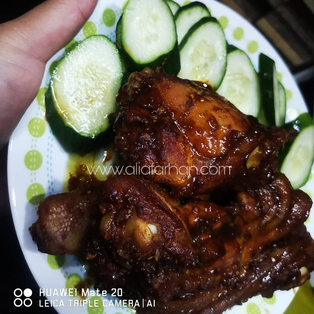 Resipi Ayam Bakar Mudah Alia Farhan