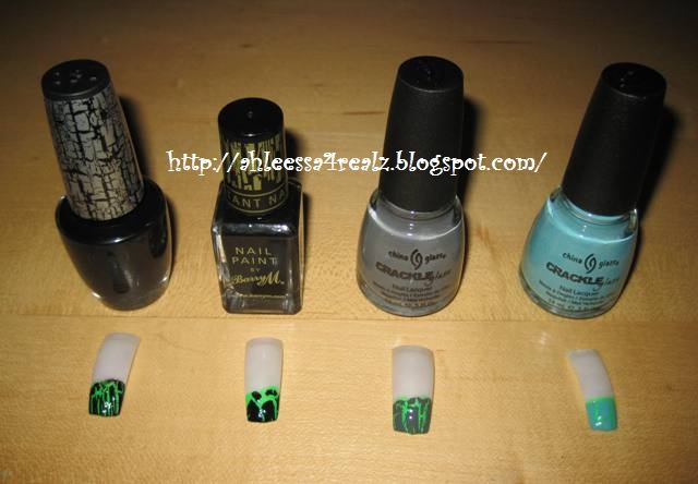 crackle nail polish. Crackle Nail Polishes