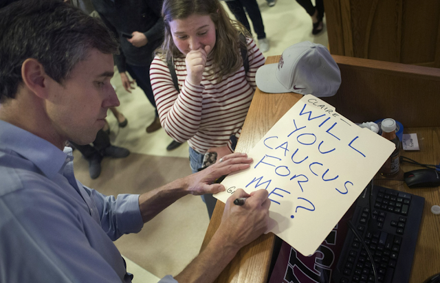 The Latest: Beto O’Rourke says he’s focused on White House