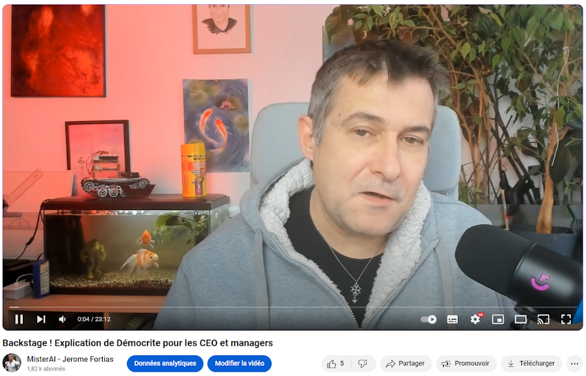 Présentation de Démocrite pour les CEO les managers 