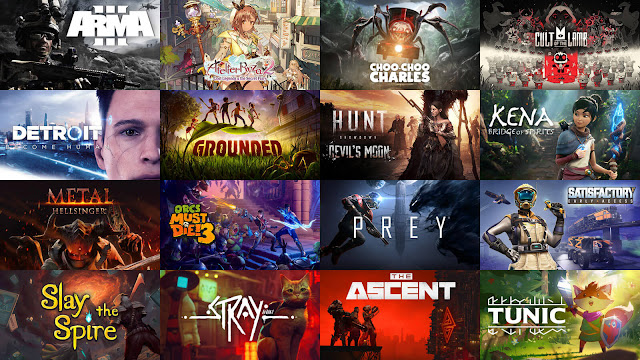 steam winter sale 2022 games under $10 arma 3 atelier ryza 2 lost legends & the secret fairy choo-choo charles cult of the lamb detroit: become human grounded hunt showdown kena bridge of spirits metal hellsinger orcs must die prey satisfactory slay the spire stray the ascent tunic