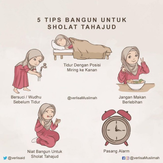 Jom jadikan amalan solat sunat tahajjud.