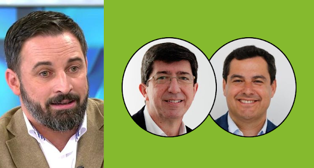 PP y C's rehenes de Vox en Andalucía: Abascal amenaza con romper el Tripartito