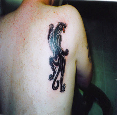 Panther Tattoo Designs on Building The Best Tattoo Panther  Black Panther Tattoo Track The Most