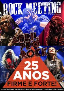Rock Meeting 92 - Maio 2017 | TRUE PDF | Mensile | Musica | Metal | Rock | Recensioni
Rock Meeting é una revista digital criada em 2009 com o objetivo de movimentar a cena de Rock underground de Alagoas. Atualmente, é conhecida nacional e internacionalmente.