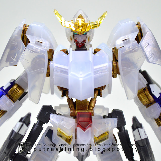 HGIBO 1/144 Gundam Barbatos 6th Form Clear Color Ver. Custom by Putra Shining