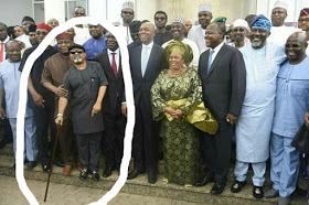 Is Chris Ngige Now A Blind Man? Checkout This Group Photo Of Top Nigerian Politicians