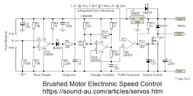 Lm393 , circuito radio control