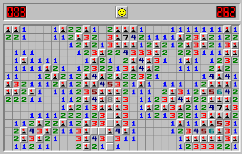 Game jaman dulu Minesweeper