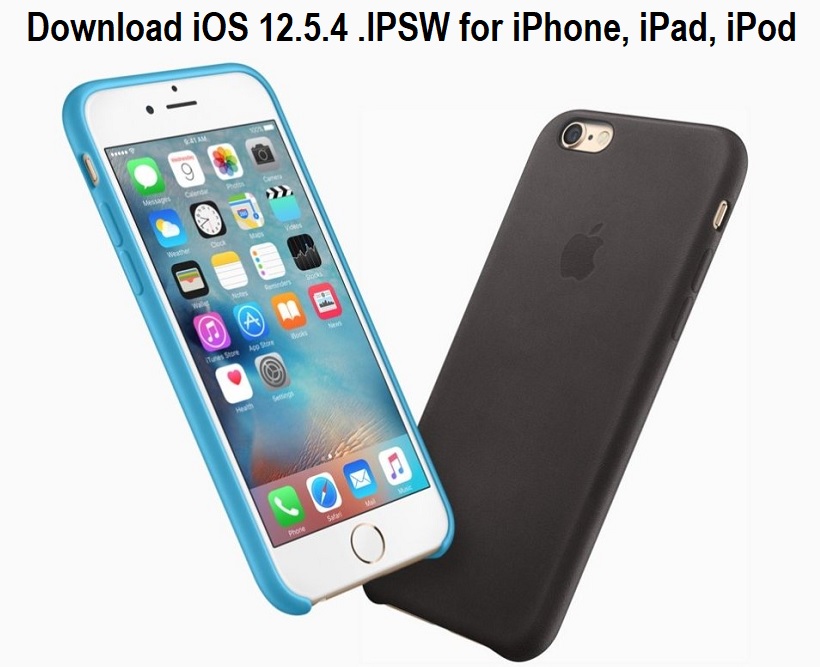 Download iOS 12.5.4 .IPSW