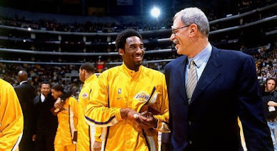 Kobe Bryant and Phil Jackson