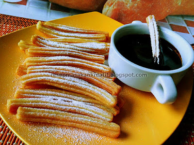 Cara Membuat Churros Saus Coklat Resep Mudah