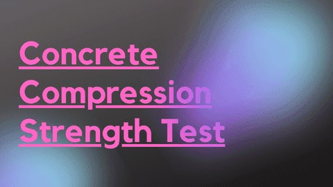 Concrete Compression Strength Test