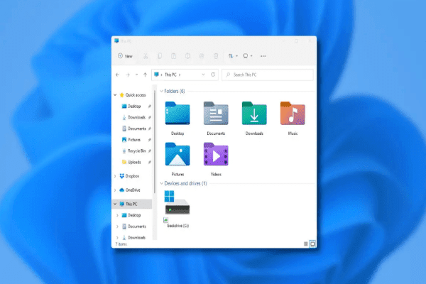 بالصور والفيديو: هذا هو الشكل الجديد لمستكشف الملفات على ويندوز 11
