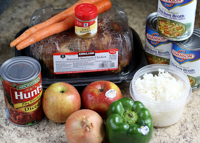 MULLIGATAWNY: Sweet Chicken & Vegetable Curry Stew, Butter with a Side of Bread