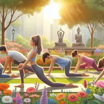 유산소 운동: 걷기, 달리기, 수영, 자전거 타기 등의 유산소 운동은 장의 운동성을 촉진하여 소화를 돕습니다.