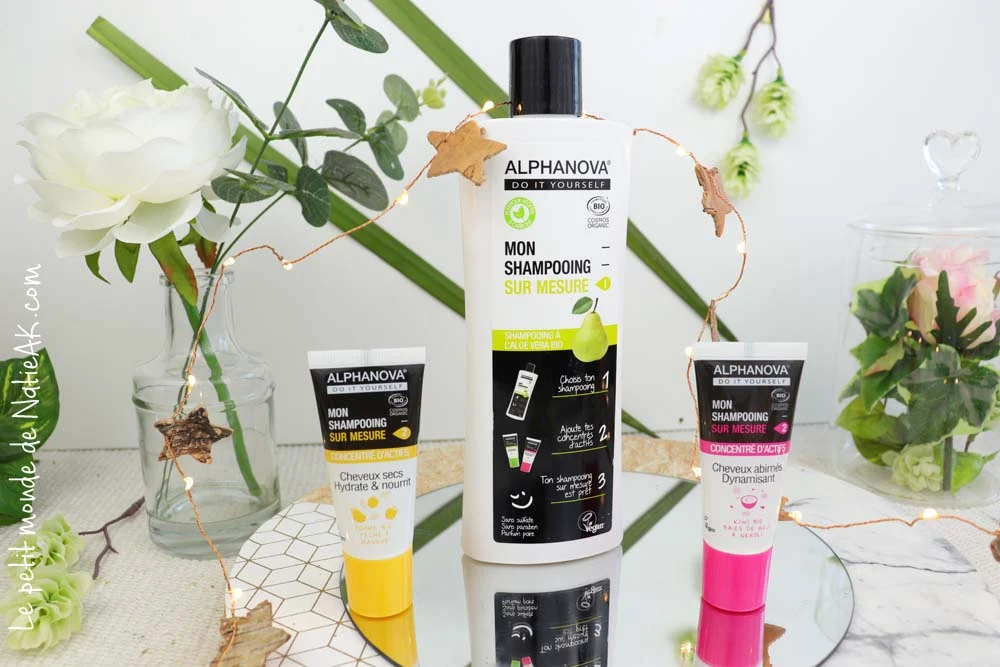 mon shampoing sur mesure bio Alphanova