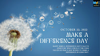 Make a Difference Day - HD Images and Wallpaper