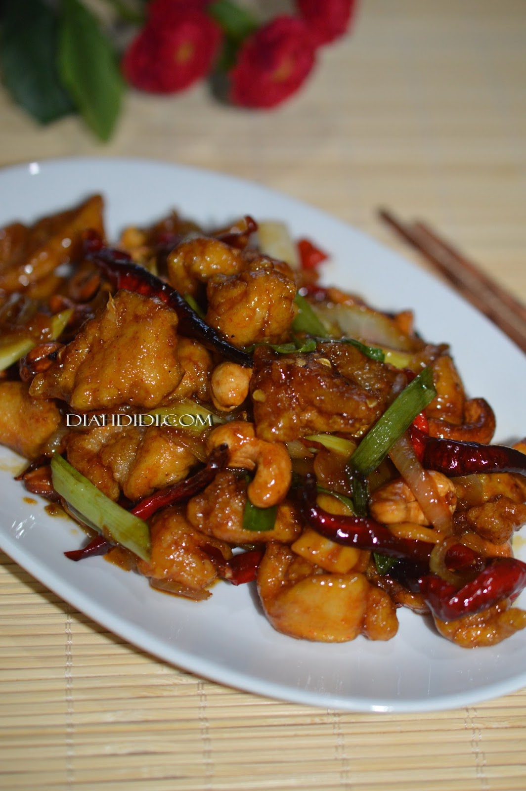 Diah Didi s Kitchen Ayam  Pedas  Manis  Ala Kung Pao Chicken