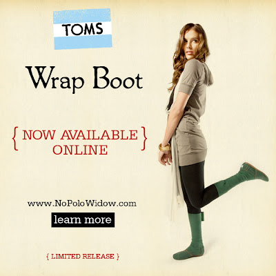 toms wrap boots. Tom#39;s Wrap Boots (or, Adios,