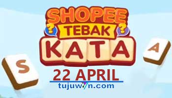 tantangan harian shopee tebak kata 22 april 2022