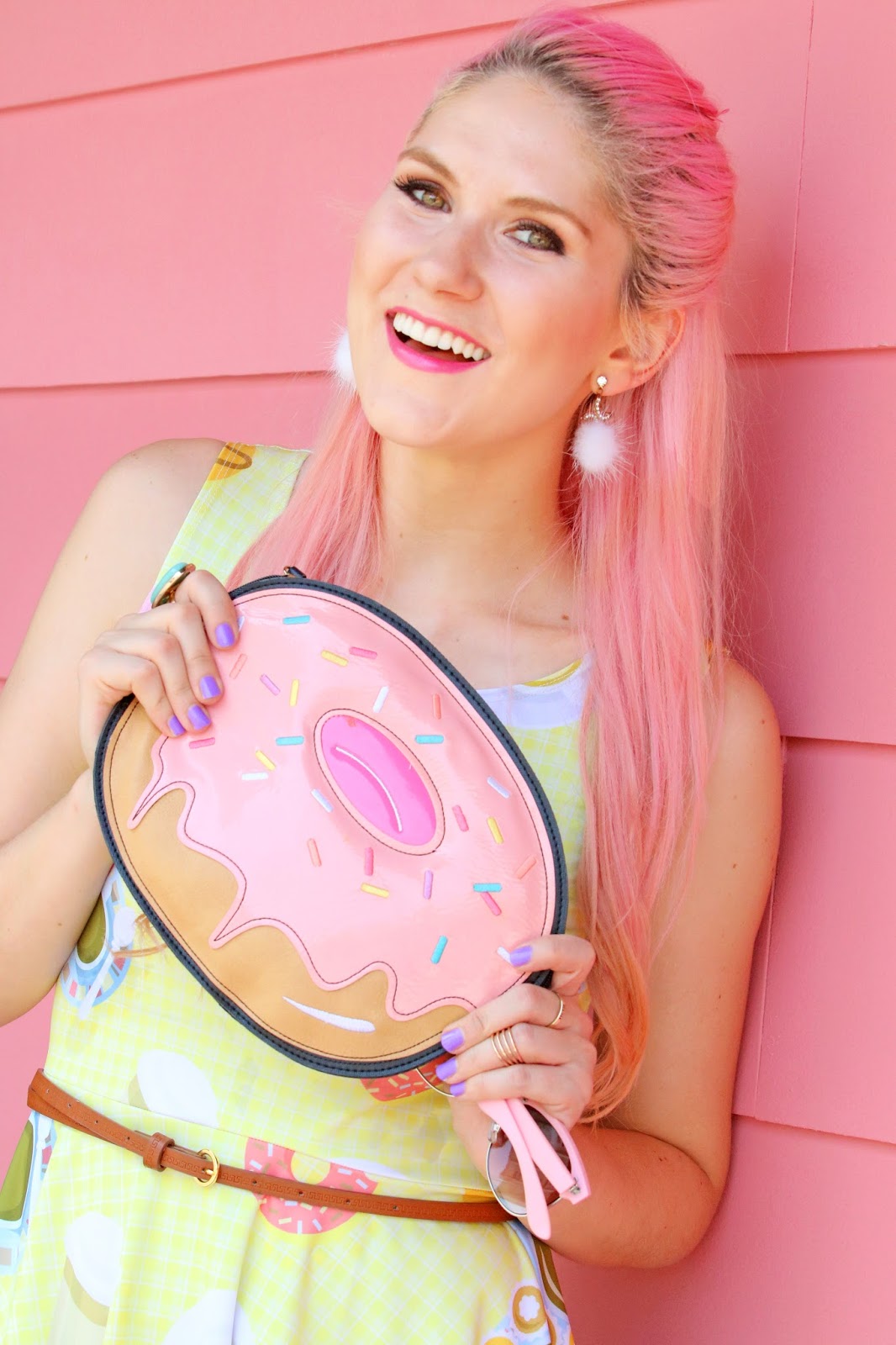 Adorable donut clutch