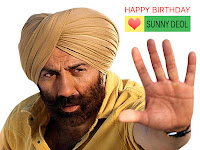 sunny deol birthday, sunny in action with sardar getup from hindi movie jo bole so nihal