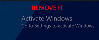 Remove Watermark and SmartScreen Windows 10