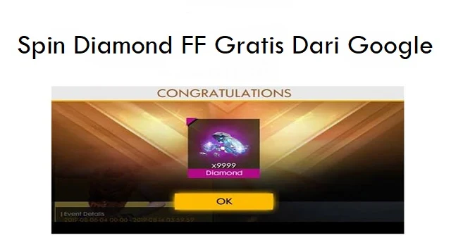 Spin Diamond FF Gratis Dari Google