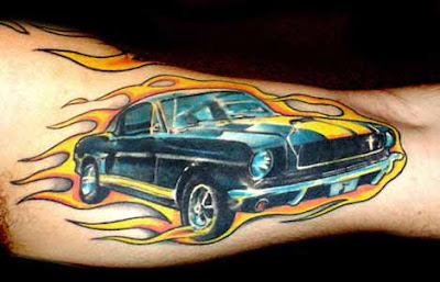 Car Tattoo Picture