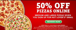 Pizza Hut Cyber Monday 2018