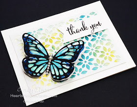 Heart's Delight Cards, Watercolor Wings, Love What You Do, Thank You, Stampin' Up!