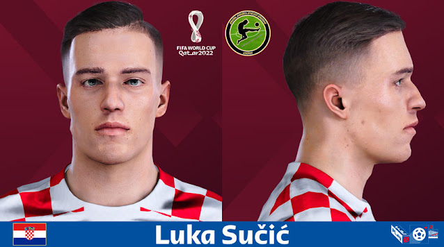 Luka Sučić Face For eFootball PES 2021