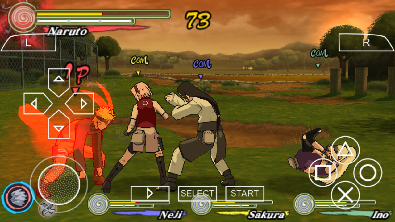 Naruto Ultimate Ninja Heroes 3 PSP ISO Free Download ...