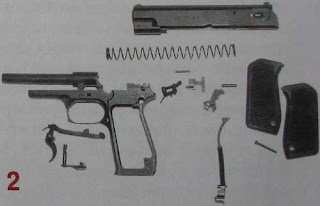 Полная разборка пистолета ОЦ-27 "Бердыш"