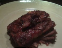 My lousy phone camera shot of ribs