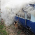 बलिया में बोगी में लगाई आग और बनारस में बसों में तोड़फोड़, गाजीपुर में ट्रेन यात्री की मौत