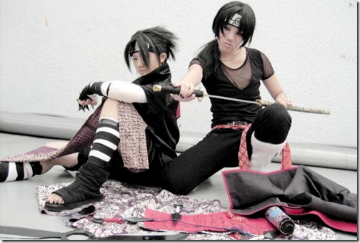 naruto cosplay - uchiha sasuke and uchiha itachi 2