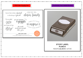 Nigezza Creates Stampin' Up! Story Label Punch