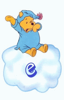 Abecedario de Winnie the Pooh a Punto de Dormir.