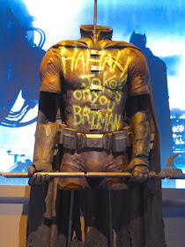 Graffitied Robin costume Batman v Superman Dawn of Justice