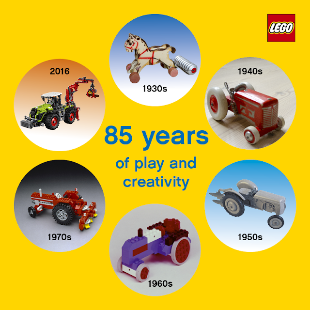 LEGO - 85 anos de bincadeira e criatividade