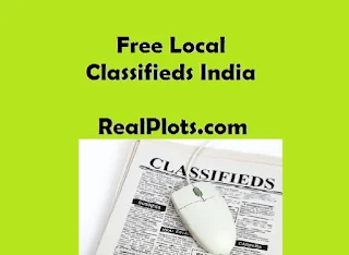 Free Local Classifieds India - RealPlots