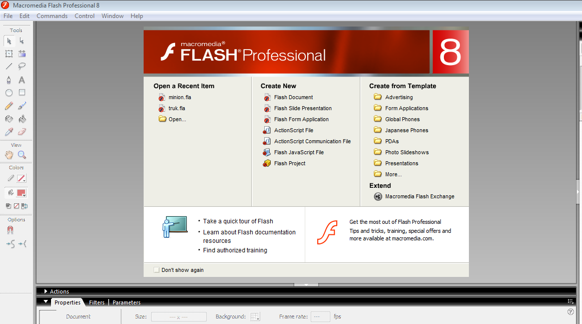 Download Macromedia Flash 8 Full version + Keygen