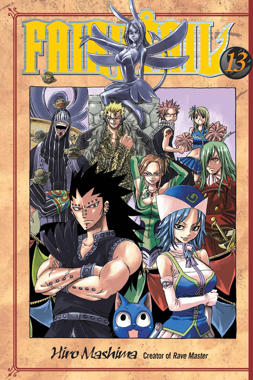 Lucy Heartfilia in Fairy Tail Manga Volume and Chapter Covers