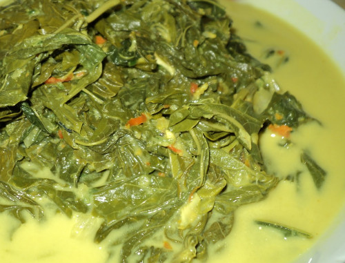 Gulai Sayur Daun Singkong