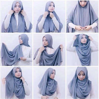  sangat kental dengan paduan hijab untuk penampilan mengagumkan dan modis 25+ Tutorial Hijab Segi empat Terbaru 2017 | Simpel Modern