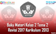 Komplit - Buku Bahan Tematik Kelas 2 Tema 2 Revisi 2017 Kurikulum 2013